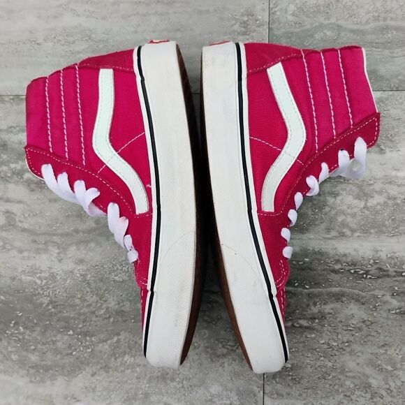 Vans Unisex Pig Suede Sk8 Hi Shoes W Sz 5 Men Sz 3.5 - Picture 7 of 15